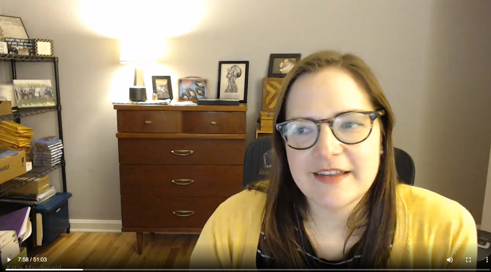 BHS's Katie Macdonald Joins TVHM Video Meeting to Encourage Growth BHS's Katie Macdonald Joins TVHM Video Meeting to Encourage Growth