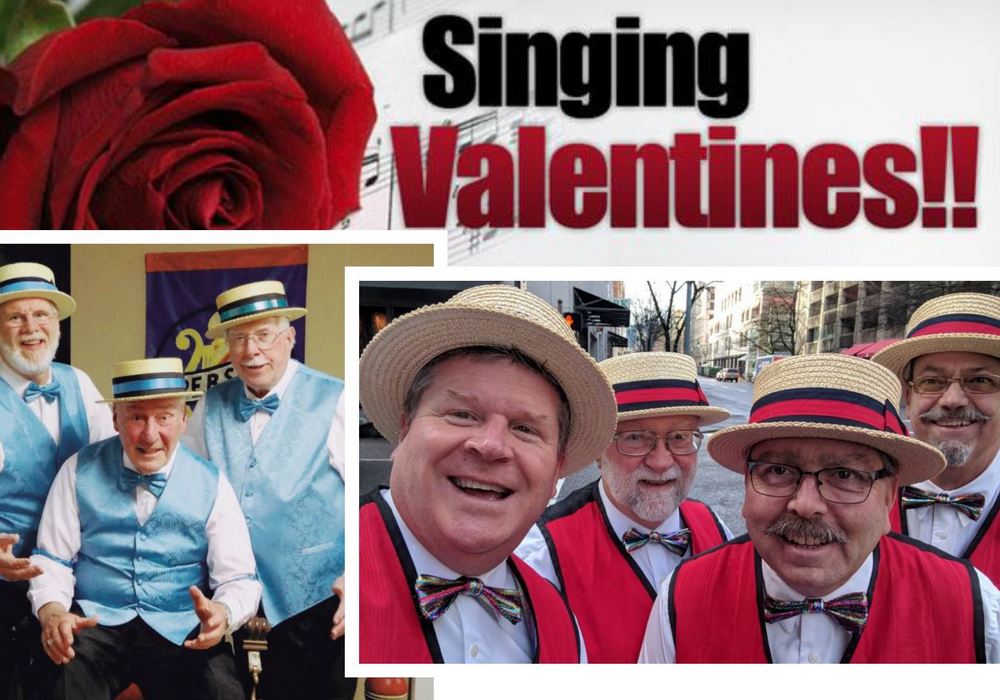 Singing Valentines - Various Quartets